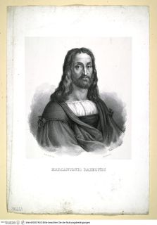 Porträt des Marcantonio Raimondi