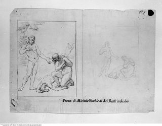 Concorso Accademico 1758, Prima Classe: Adam und Eva entdecken den Leichnam Abels und beweinen ihn (prova ex tempore)