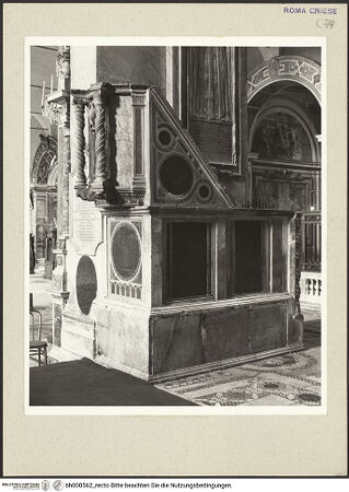 Vorderseite von Alinari [http://creativecommons.org/publicdomain/mark/1.0/] Abraham verstößt Hagar und Ismael - , bh000562_recto. Foto.