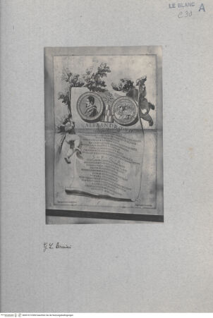 Vorderseite von  [http://creativecommons.org/publicdomain/mark/1.0/] Alexander VII. - , bh001019. Foto.