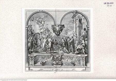 Vorderseite von Landesbildstelle Rheinland [http://creativecommons.org/publicdomain/mark/1.0/] Triumph Cosimos I.; Blatt 7 aus der Folge von 26 Blatt 'Pitture del Salone Imperiale .. Firenze..' - , bh001044. Foto.