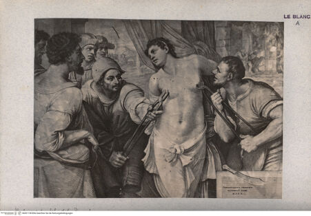 Vorderseite von Bibliotheca Hertziana [http://creativecommons.org/publicdomain/mark/1.0/] Die Marter der Heiligen Agatha - , bh001138. Foto.