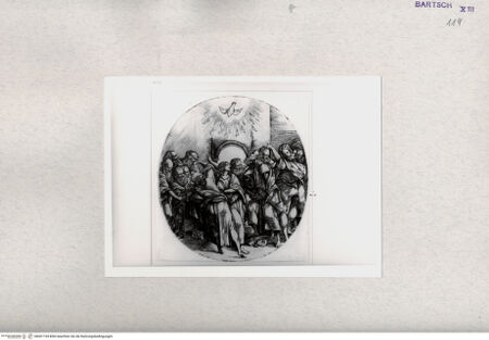 Vorderseite von  [http://creativecommons.org/publicdomain/mark/1.0/] Pfingstwunder - , bh001194. Foto.