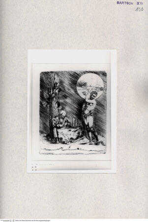 Vorderseite von  [http://creativecommons.org/publicdomain/mark/1.0/] Herkules und der Philosoph - , bh001202. Foto.