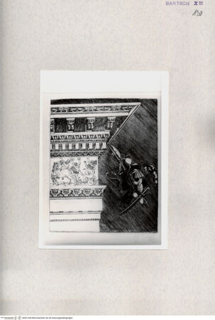 Vorderseite von  [http://creativecommons.org/publicdomain/mark/1.0/] Architekturdetail - , bh001208. Foto.