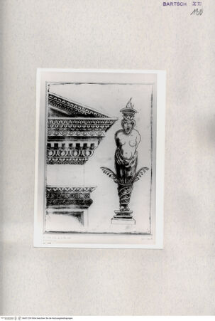 Vorderseite von  [http://creativecommons.org/publicdomain/mark/1.0/] Architekturdetail - , bh001209. Foto.