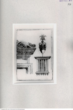 Vorderseite von  [http://creativecommons.org/publicdomain/mark/1.0/] Architekturdetail - , bh001210. Foto.