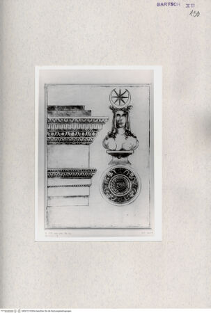 Vorderseite von  [http://creativecommons.org/publicdomain/mark/1.0/] Architekturdetail - , bh001214. Foto.