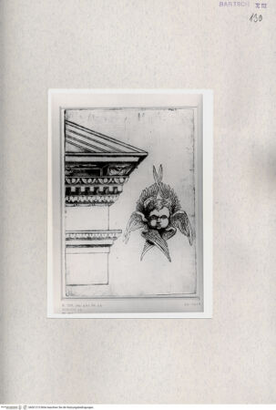 Vorderseite von  [http://creativecommons.org/publicdomain/mark/1.0/] Architekturdetail - , bh001215. Foto.