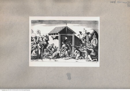 Vorderseite von  [http://creativecommons.org/publicdomain/mark/1.0/] Geburt - , bh001232. Foto.