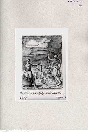 Vorderseite von  [http://creativecommons.org/publicdomain/mark/1.0/] Allegorie - , bh001243. Foto.