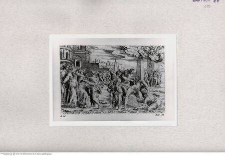 Vorderseite von  [http://creativecommons.org/publicdomain/mark/1.0/] "Virgilium Eludens..." - , bh001249. Foto.