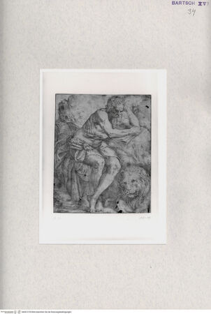 Vorderseite von  [http://creativecommons.org/publicdomain/mark/1.0/] Heiliger Hieronymus - , bh001278. Foto.