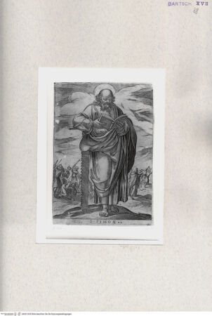 Vorderseite von  [http://creativecommons.org/publicdomain/mark/1.0/] Heiliger Simon - , bh001304. Foto.
