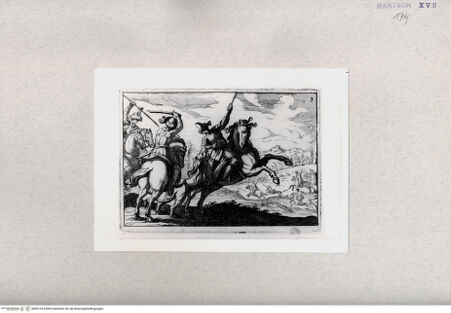 Vorderseite von  [http://creativecommons.org/publicdomain/mark/1.0/] Jagd - , bh001324. Foto.