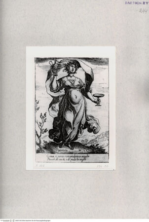 Vorderseite von  [http://creativecommons.org/publicdomain/mark/1.0/] "Laetitia" - , bh001342. Foto.