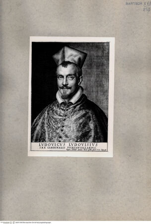 Vorderseite von  [http://creativecommons.org/publicdomain/mark/1.0/] Kardinal Ludovico Ludovisi - , bh001348. Foto.