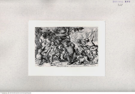 Vorderseite von  [http://creativecommons.org/publicdomain/mark/1.0/] Jagd - , bh001366. Foto.