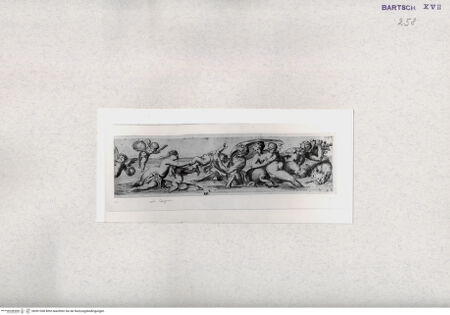 Vorderseite von  [http://creativecommons.org/publicdomain/mark/1.0/] Tritonen und Nereide - , bh001368. Foto.