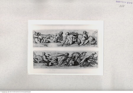 Vorderseite von  [http://creativecommons.org/publicdomain/mark/1.0/] Tritonen und Nereide - , bh001370. Foto.