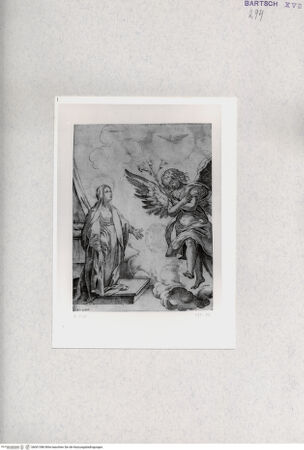 Vorderseite von  [http://creativecommons.org/publicdomain/mark/1.0/] Mariae Verkündigung - , bh001386. Foto.