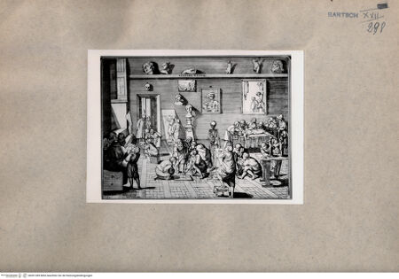 Vorderseite von  [http://creativecommons.org/publicdomain/mark/1.0/] Akademie der Maler - , bh001389. Foto.