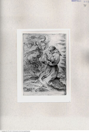 Vorderseite von  [http://creativecommons.org/publicdomain/mark/1.0/] Heiliger Franziskus - , bh001419. Foto.