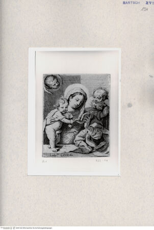 Vorderseite von  [http://creativecommons.org/publicdomain/mark/1.0/] Heilige Familie - , bh001442. Foto.
