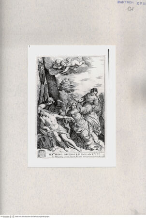 Vorderseite von  [http://creativecommons.org/publicdomain/mark/1.0/] Heiliger Sebastian und heilige Irene - , bh001445. Foto.