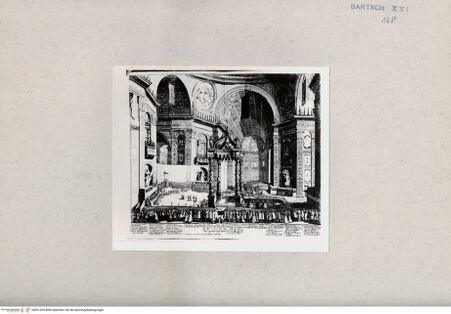 Vorderseite von  [http://creativecommons.org/publicdomain/mark/1.0/] Heiligsprechung des Heiligen Franz von Sales - , bh001455. Foto.