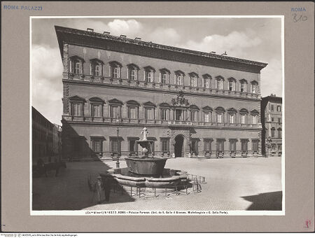 Vorderseite von Braun, Adolphe [http://creativecommons.org/publicdomain/mark/1.0/] Zwei Karikaturen und Medici Wappen - , bh002285_recto. Foto.