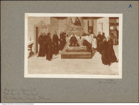 Vorderseite von Alinari [http://creativecommons.org/publicdomain/mark/1.0/] Madonna und Heilige (Madonna dei Bargellini) - , bh002402_recto. Foto.