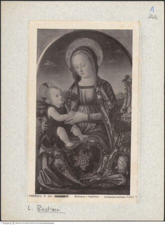 Vorderseite von Alinari [http://creativecommons.org/publicdomain/mark/1.0/] Leichnam Christi - , bh002576_recto. Foto.