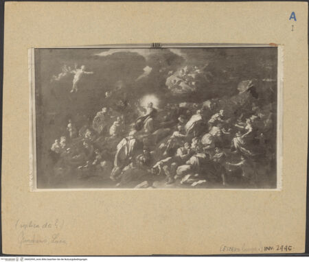 Vorderseite von Alinari [http://creativecommons.org/publicdomain/mark/1.0/] Maestà, Altarretabel des Sieneser DomsLeidensgeschichte ChristiSzenen zur Passion ChristiKreuzabnahme - , bh002995_recto. Foto.