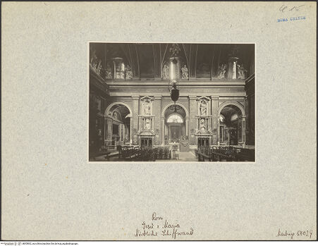 Vorderseite von Foto Marburg [https://www.deutsche-digitale-bibliothek.de/content/lizenzen/rv-ez/] Santi Nomi di Gesù e Maria - Linke Seitenwand (Nord), bh005832_recto. Foto.