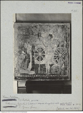 Vorderseite von Musei Vaticani, Archivio Fotografico [https://www.deutsche-digitale-bibliothek.de/content/lizenzen/rv-ez/] Szenen aus dem Leben der heiligen Katharina von Alexandrien - Inv. 478: Der Engel bewahrt Katharina vor der Räderung, bh005873_recto. Foto.