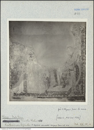 Vorderseite von Musei Vaticani, Archivio Fotografico [https://www.deutsche-digitale-bibliothek.de/content/lizenzen/rv-ez/] Szenen aus dem Leben der heiligen Katharina von Alexandrien - Inv. 468: Verbrennung der bekehrten Gelehrten, bh005876_recto. Foto.