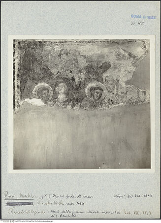 Vorderseite von Musei Vaticani, Archivio Fotografico [https://www.deutsche-digitale-bibliothek.de/content/lizenzen/rv-ez/] Szenen aus dem Leben des heiligen Benedikt - Inv. 466: Szenen aus der Anfangszeit Benedikts als Mönch, bh005884_recto. Foto.