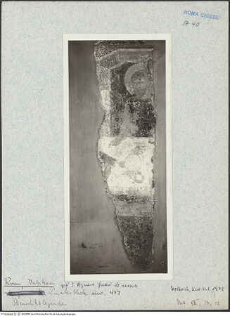 Vorderseite von Musei Vaticani, Archivio Fotografico [https://www.deutsche-digitale-bibliothek.de/content/lizenzen/rv-ez/] Szenen aus dem Leben des heiligen Benedikt - Inv. 473: nicht identifizierbare Szene aus der Benediktslegende, bh005885_recto. Foto.