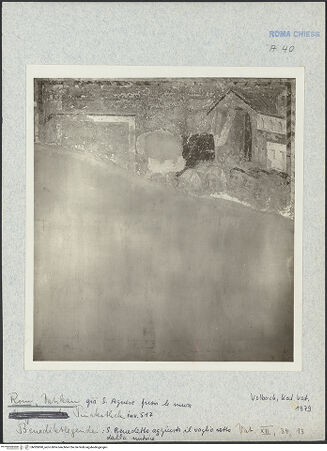 Vorderseite von Musei Vaticani, Archivio Fotografico [https://www.deutsche-digitale-bibliothek.de/content/lizenzen/rv-ez/] Szenen aus dem Leben des heiligen Benedikt - Inv. 517: Benedikt macht das Sieb seiner Amme durch ein Gebet wieder ganz, bh005890_recto. Foto.