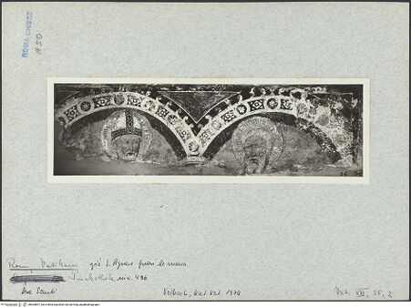 Vorderseite von Musei Vaticani, Archivio Fotografico [https://www.deutsche-digitale-bibliothek.de/content/lizenzen/rv-ez/] zwei Heilige - , bh005897_recto. Foto.