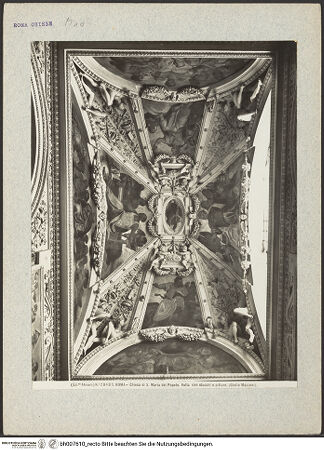 Vorderseite von Alinari [https://www.deutsche-digitale-bibliothek.de/content/lizenzen/rv-ez/] Innenausstattung der Cappella TeodoliDie vier Evangelisten - Gesamtansicht, bh007610_recto. Foto.