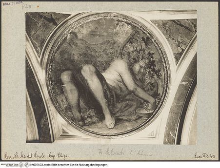 Vorderseite von ICCD [https://www.deutsche-digitale-bibliothek.de/content/lizenzen/rv-ez/] Die vier JahreszeitenDer Herbst - , bh007623_recto. Foto.