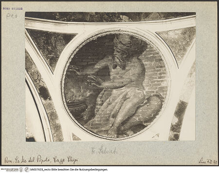 Vorderseite von ICCD [https://www.deutsche-digitale-bibliothek.de/content/lizenzen/rv-ez/] Die vier JahreszeitenDer Winter - , bh007625_recto. Foto.