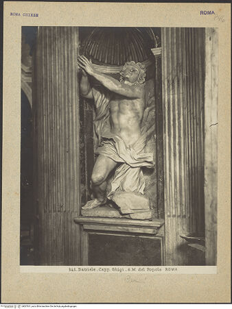 Vorderseite von Tuminello (Rom) [https://www.deutsche-digitale-bibliothek.de/content/lizenzen/rv-fz/] Daniel - Gesamtaufnahme, bh007631_recto. Foto: Tuminello, Ludovico.