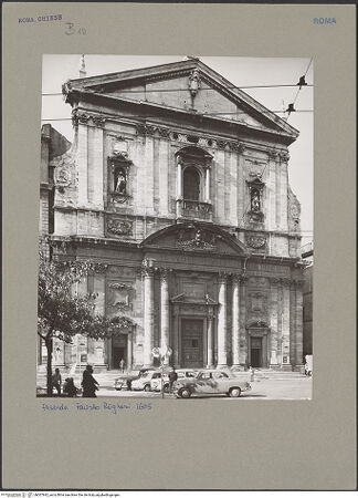 Vorderseite von unbekannt [https://www.deutsche-digitale-bibliothek.de/content/lizenzen/rv-ez/] Santa Maria in Vallicella - , bh007842_recto. Foto: Oberrauch, Elisabetta.