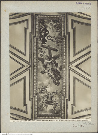 Vorderseite von Alinari [https://www.deutsche-digitale-bibliothek.de/content/lizenzen/rv-ez/] Engel mit den Leidenswerkzeugen - , bh007880_recto. Foto.