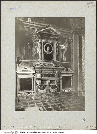 Vorderseite von unbekannt [https://www.deutsche-digitale-bibliothek.de/content/lizenzen/rv-fz/] Santa Maria in AracoeliCappella di San Bonaventura - Westwand, bh008068_recto. Foto: Lamb, Carl.