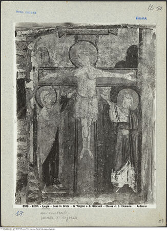 Vorderseite von Alinari [https://www.deutsche-digitale-bibliothek.de/content/lizenzen/rv-ez/] Szenen aus dem Leben und der Passion ChristiKreuzigung Christi - , bh011545_recto. Foto.