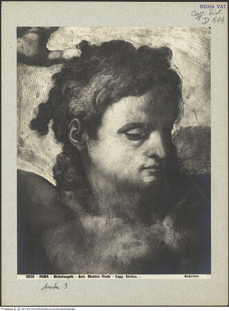 Vorderseite von Alinari [https://www.deutsche-digitale-bibliothek.de/content/lizenzen/rv-ez/] Das Jüngste Gericht - Christus, bh011663_recto. Foto.